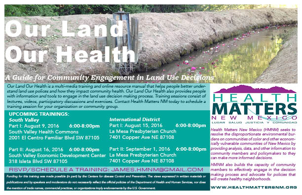 Our Land Our Health Flyer_v2
